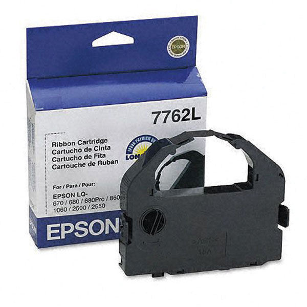 Epson LQ 670, 680, 680PRO, 860, 2500, 2550 Black Fabric Ribbon (2M Characters)