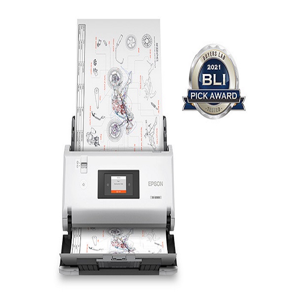 Epson DS-32000 Large-format Document Scanner (90 ppm/180 ipm) (30-bit internal/24-bit external) ( Duty 40,000 Pages) (USB) (Touchscreen)
