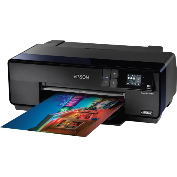 Epson SureColor P600 Wide Format Inkjet Printer (5760 x 1440 dpi) (13" Wide) (USB) (Wireless) (Touchscreen) (inkjet-printable CDs and DVDs)