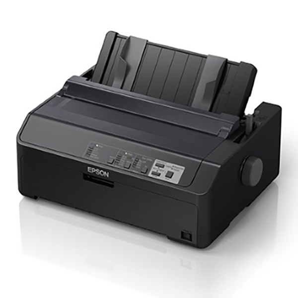 Epson LQ-590II Impact Printer (24 pin) (584 cps) (128 KB) (Parallel) (USB) (Energy Star) (Cut-Sheet Continuous Or Multipart Forms)