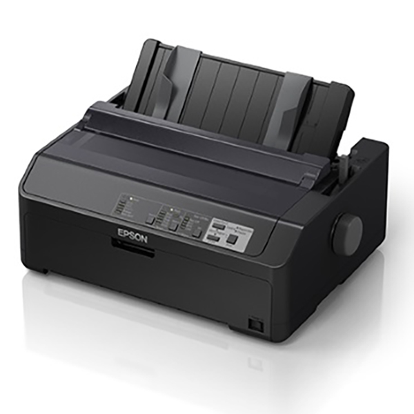 Epson LQ-590II NT Network Impact Printer (24 pin) (584 cps) (128 KB) (Parallel) (USB) (Energy Star) (Cut-Sheet Continuous Or Multipart Forms)