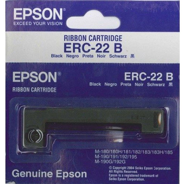 Epson 180 181 183 185 Black Fabric Ribbon Cassette