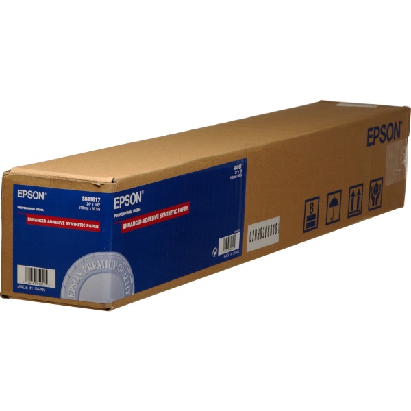 Epson Enhanced Adhesive Synthetic Paper (24" x 100' Roll)