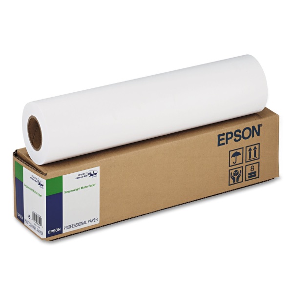 Epson Singleweight Matte Paper (17" x 131.7' Roll)