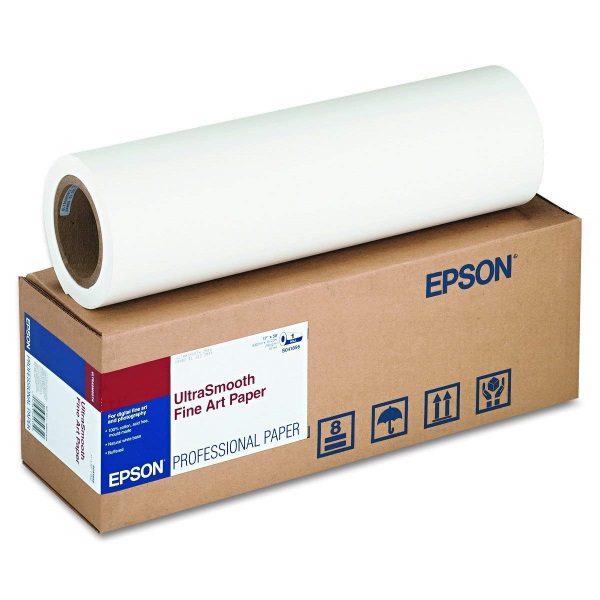 Epson UltraSmooth Fine Art Paper (17" x 50' Roll)