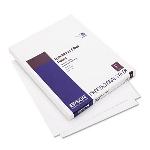Epson Exhibition Fiber Paper (8.5" x 11") (25 Sheets/Pkg)