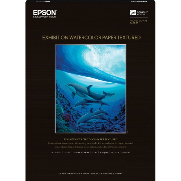Epson Exhibition Watercolor Paper (13" x 19")