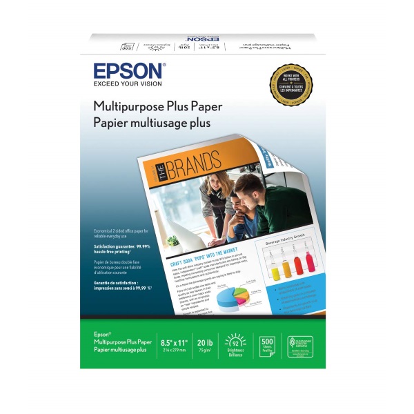 Epson Multi-Purpose Plus Paper (Letter) (4 Pack)