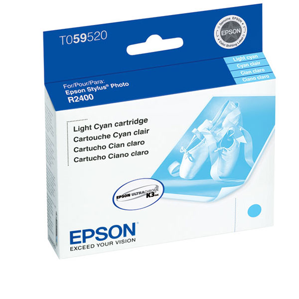 Epson (T059) Stylus Photo R2400 Light Cyan UltraChrome K3 Ink Cartridge