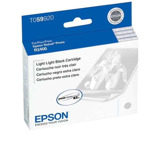 Epson (T059) Stylus Photo R2400 Light Light Black UltraChrome K3 Ink Cartridge