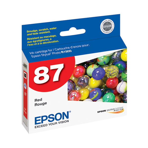 Epson (87) Stylus Photo R1900 Red Ink Cartridge