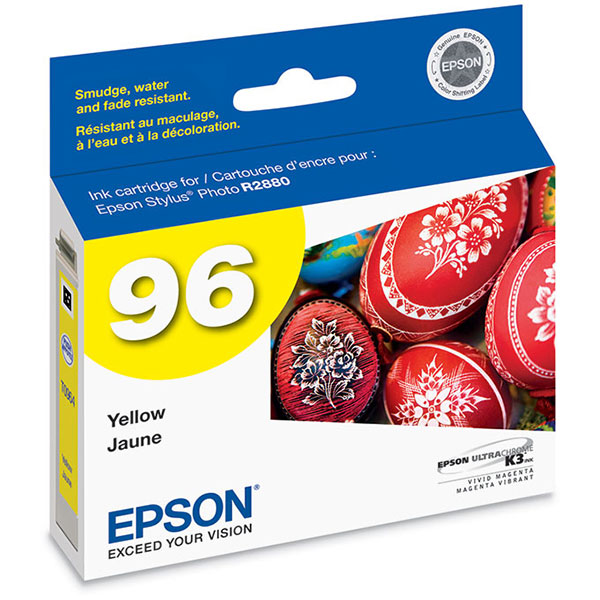 Epson (96) Stylus Photo R2880 UltraChrome K3 Yellow Ink Cartridge
