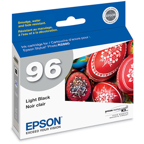 Epson (96) Stylus Photo R2880 UltraChrome K3 Light Black Ink Cartridge