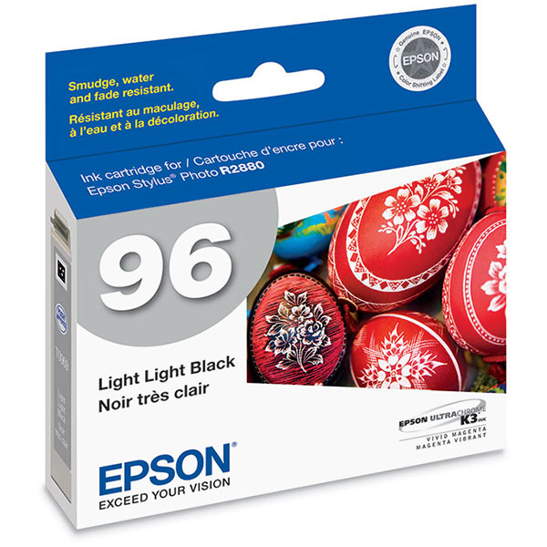 Epson (96) Stylus Photo R2880 UltraChrome K3 Light Light Black Ink Cartridge