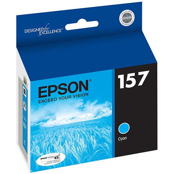 Epson (157) Stylus Photo R3000 UltraChrome K3 Cyan Ink Cartridge