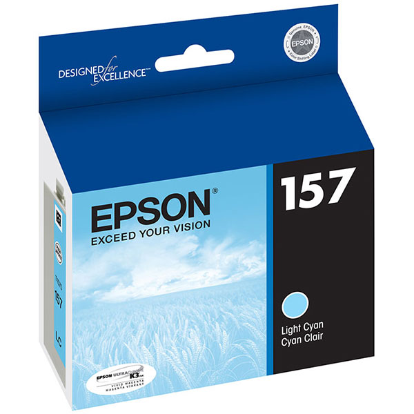 Epson (157) Stylus Photo R3000 UltraChrome K3 Light Cyan Ink Cartridge