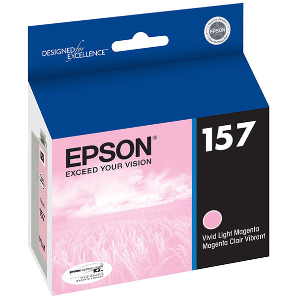 Epson (157) Stylus Photo R3000 UltraChrome K3 Vivid Light Magenta Ink Cartridge