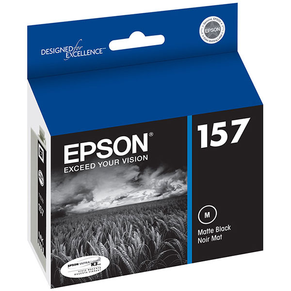 Epson (157) Stylus Photo R3000 UltraChrome K3 Matte Black Ink Cartridge