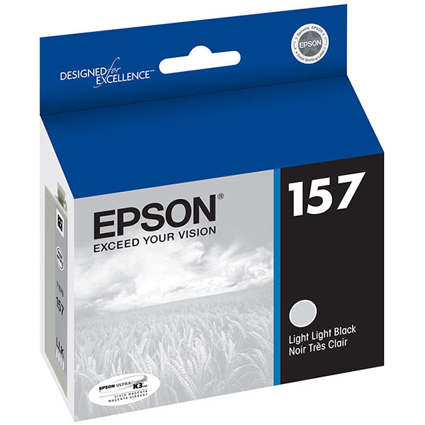Epson (157) Stylus Photo R3000 UltraChrome K3 Light Light Black Ink Cartridge