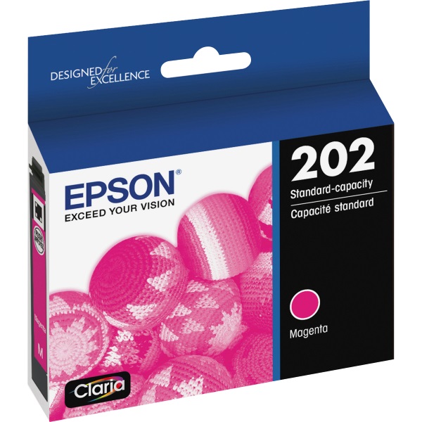 Epson (T202) WF-2860 XP-5100 DURABrite Ultra Magenta Ink Cartridge