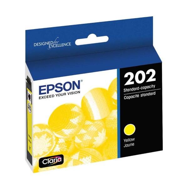 Epson (T202) WF-2860 XP-5100 DURABrite Ultra Yellow Ink Cartridge