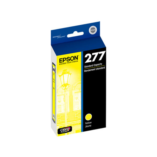 Epson (277) Expression Photo XP-850 860 950 Claria Photo HD Yellow Ink Cartridge (360 Yield 145 4" x 6" Photos)