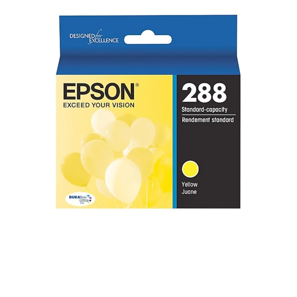 Epson (288) XP-330 430 434 DuraBrite Ultra Yellow Ink Cartridge (165 Yield)