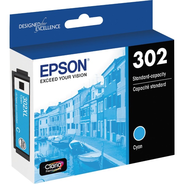 Epson (T302) XP-6000 Claria Premium Cyan Ink Cartridge