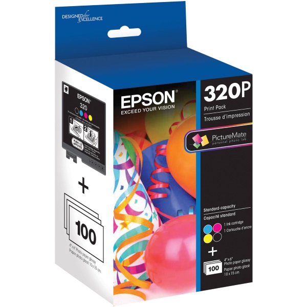 Epson PM-400 Color Ink Cartridge Photo Paper Print Pack