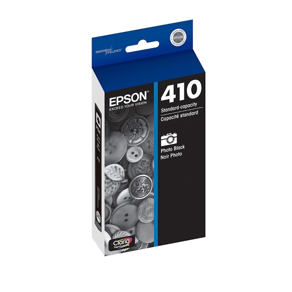 Epson (410) XP-530 630 640 830 Claria Premium Photo Black Ink Cartridge