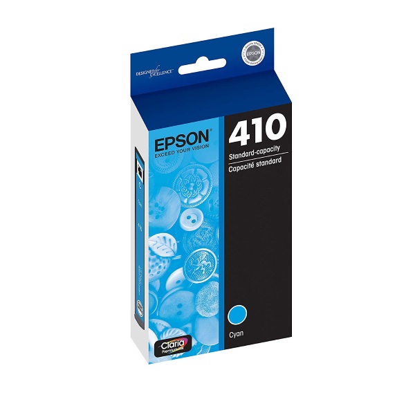 Epson (410) XP-530 630 640 830 Claria Premium Cyan Ink Cartridge