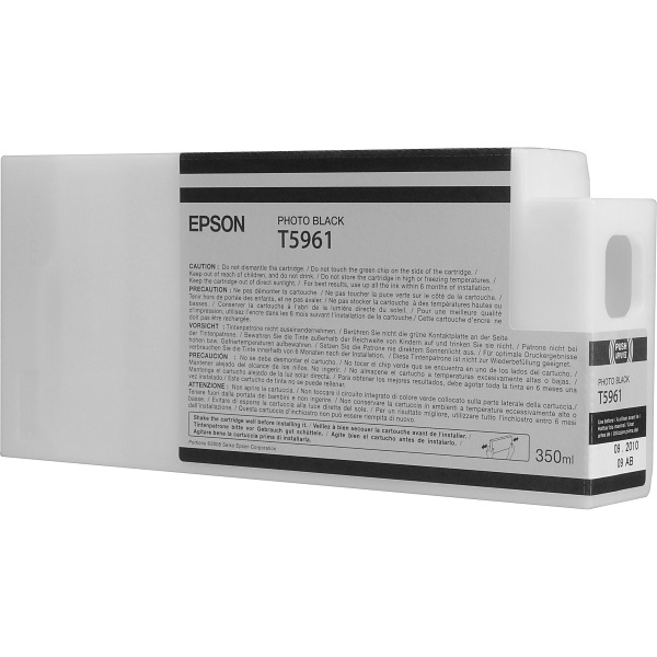 Epson Stylus Pro 7890 7900 9890 9900 Photo Black Ultrachrome HDR Ink Cartridge (350 ml)