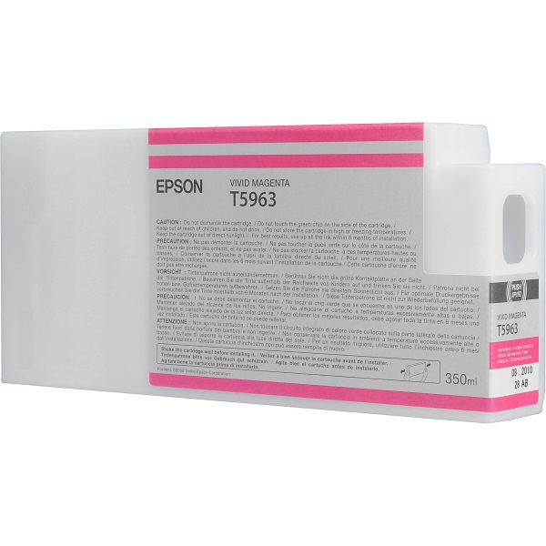 Epson Stylus Pro 7890 7900 9890 9900 Vivid Magenta Ultrachrome HDR Ink Cartridge (350 ml)