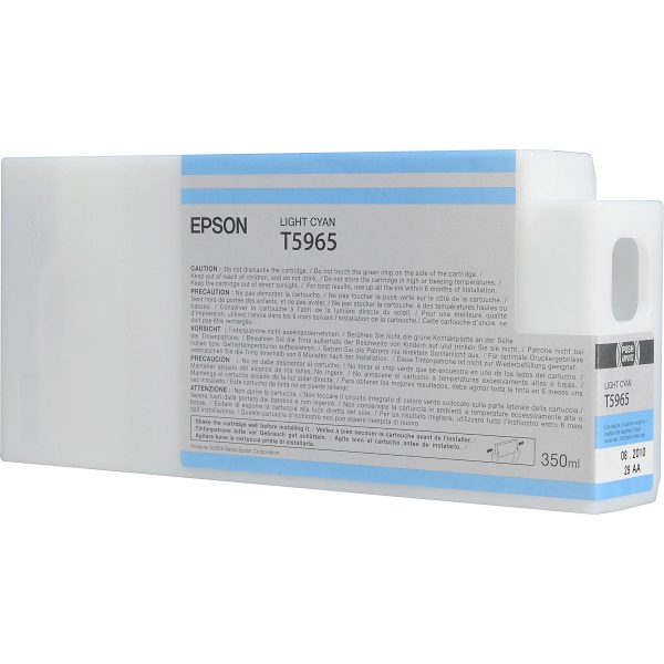 Epson Stylus Pro 7890 7900 9890 9900 Light Cyan Ultrachrome HDR Ink Cartridge (350 ml)