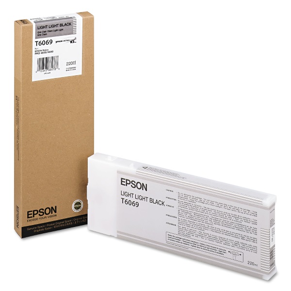 Epson Stylus Pro 4800 4880 UltraChrome K3 Light Light Black Ink Cartridge (220 ml)
