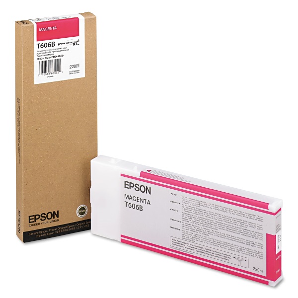 Epson Stylus Pro 4800 UltraChrome K3 Magenta Ink Cartridge (220 ml)