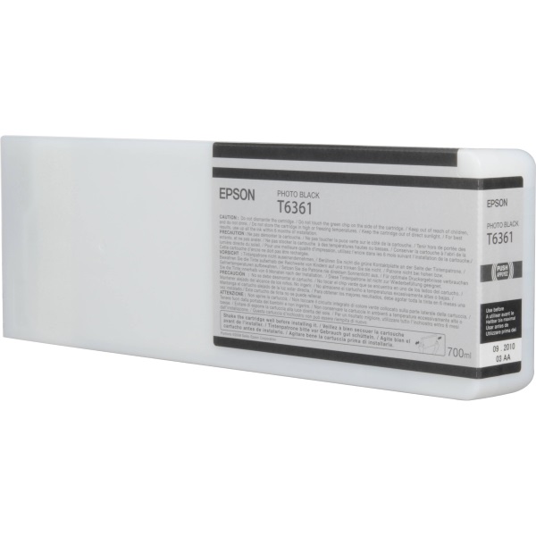Epson Stylus Pro 7890 7900 9700 9890 9900 Photo Black UltraChrome HDR Ink Cartridge (700 ml)