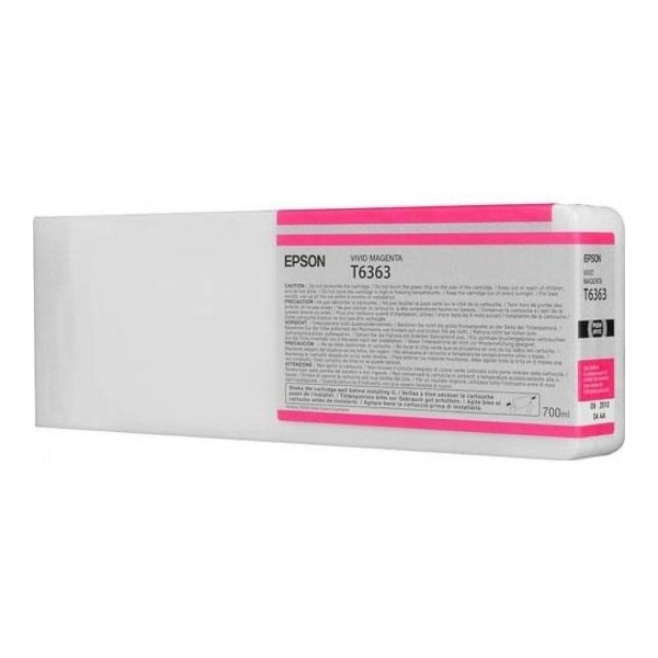 Epson Stylus Pro 7890 7900 9700 9890 9900 Vivid Magenta UltraChrome HDR Ink Cartridge (700 ml)