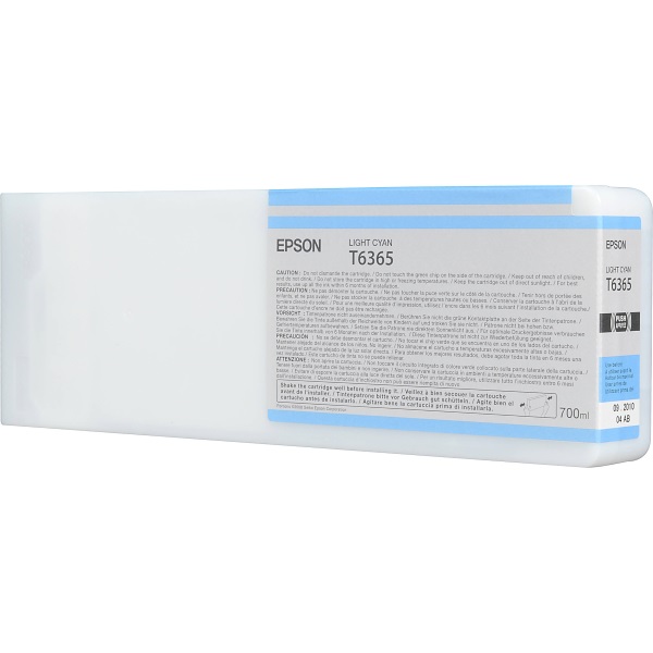 Epson Stylus Pro 7890 7900 9700 9890 9900 Light Cyan UltraChrome HDR Ink Cartridge (700 ml)