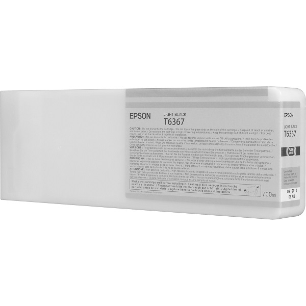 Epson Stylus Pro 7890 7900 9700 9890 9900 Light Black UltraChrome HDR Ink Cartridge (700 ml)
