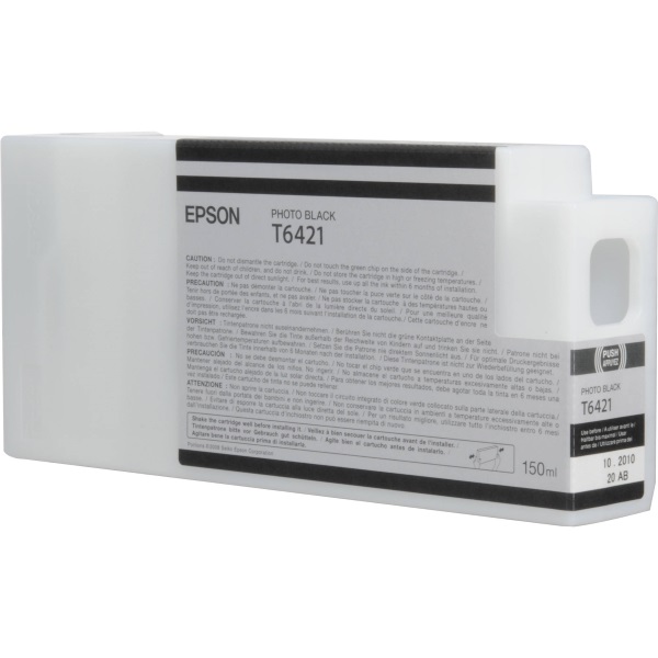 Epson Stylus Pro 7890 7900 9700 9890 9900 Photo Black UltraChrome HDR Ink Cartridge (150 ml)