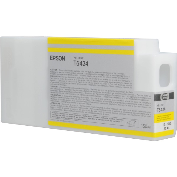 Epson Stylus Pro 7890 7900 9700 9890 9900 Yellow UltraChrome HDR Ink Cartridge (150 ml)