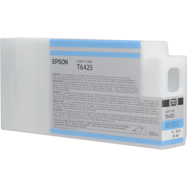 Epson Stylus Pro 7890 7900 9700 9890 9900 Light Cyan UltraChrome HDR Ink Cartridge (150 ml)