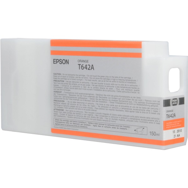 Epson Stylus Pro 7900 9700 9900 Orange UltraChrome HDR Ink Cartridge (150 ml)