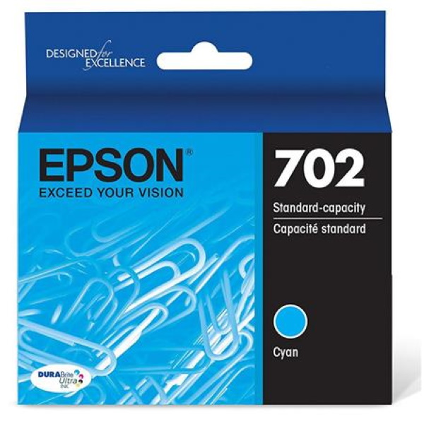 Epson WF-3720 DURABrite Ultra Cyan Ink Cartridge