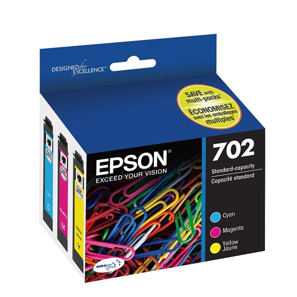 Epson WF-3720 DURABrite Ultra Multipack Ink Cartridge Combo
