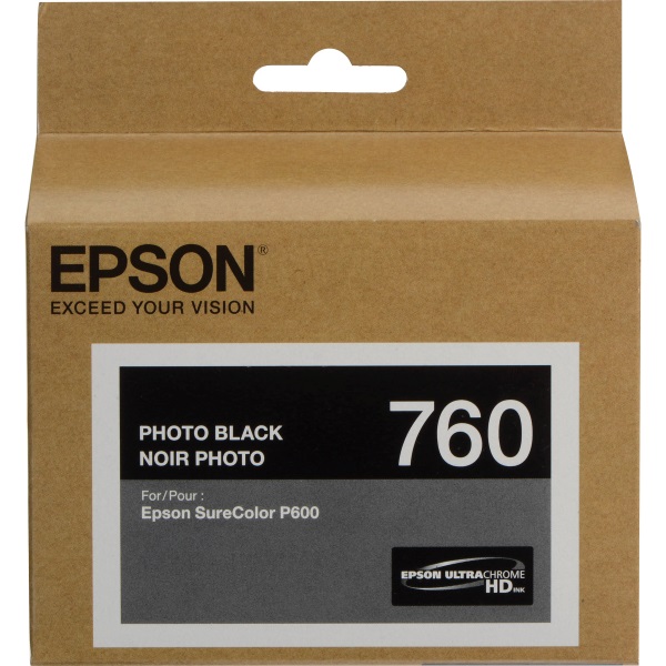 Epson SureColor P600 UltraChrome HD Photo Black Ink 26ml