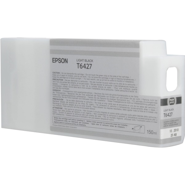 Epson Stylus Pro 7890 7900 9700 9890 9900 Light Black UltraChrome HDR Ink Cartridge (150 ml)