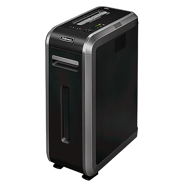 Fellowes Powershred 125Ci 100% Jam Proof Cross-Cut Shredder -- Shreds 20 sheets of paper per pass into 5/32 x 1-1/2? (Security Level P-4) particles -- 14-gallon bin