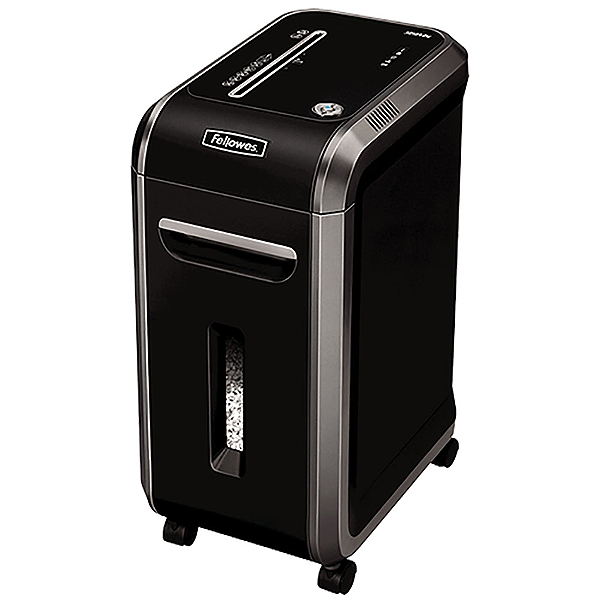 Fellowes Powershred 99MS Micro-Cut Shredder -- Shreds 14 sheets of paper per pass into 2,154 (5/64 x 9/16" Security Level P-5) micro-cut particles for superior security